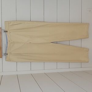 NWOT Rowing Blazers 38x32 light khaki pleated chinos